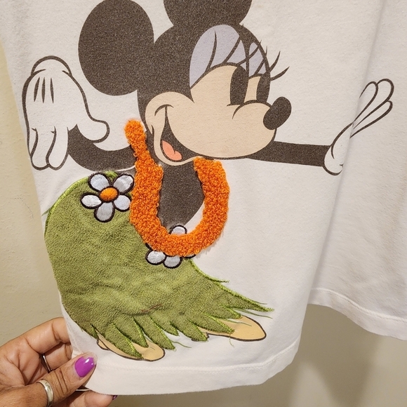 Disney store Tikikingdom islan girl minie mouse tank top size M - Picture 8 of 9